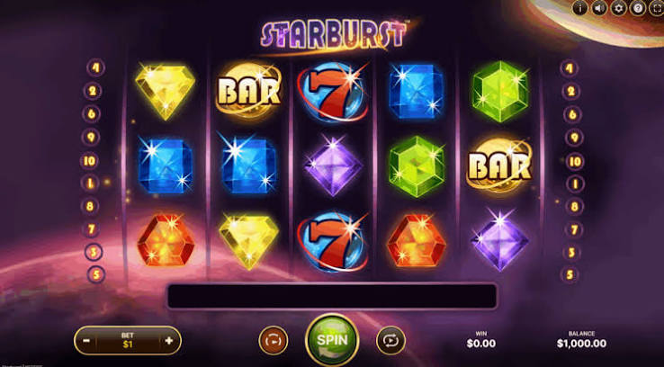 Starburst fra NetEnt En Stjernefyldt Spiloplevelse 508403500